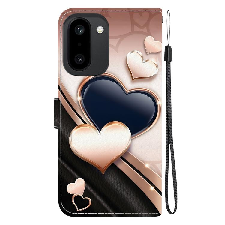 For OnePlus 15R / Ace 6 / Ace 6T Crystal Texture Colored Drawing Leather Phone Case
