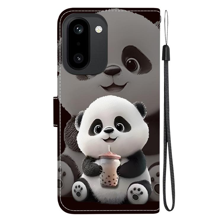 For OnePlus 15R / Ace 6 / Ace 6T Crystal Texture Colored Drawing Leather Phone Case