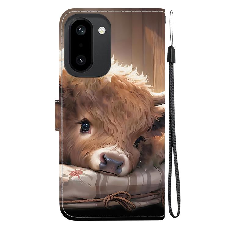 For OnePlus 15R / Ace 6 / Ace 6T Crystal Texture Colored Drawing Leather Phone Case