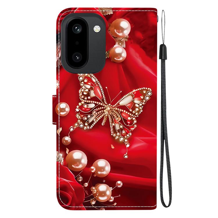 For OnePlus 15R / Ace 6 / Ace 6T Crystal Texture Colored Drawing Leather Phone Case