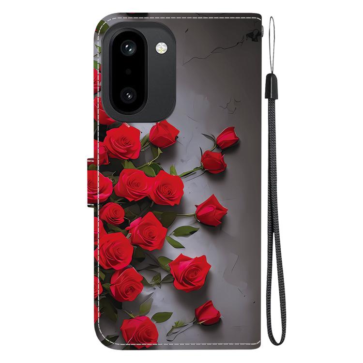 For OnePlus 15R / Ace 6 / Ace 6T Crystal Texture Colored Drawing Leather Phone Case