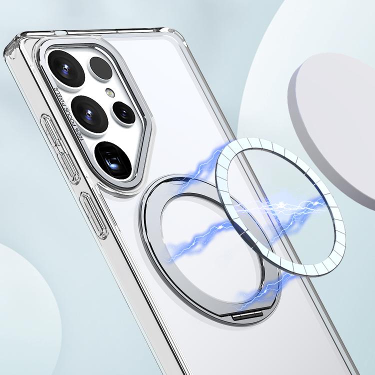 For Samsung Galaxy S25 Ultra 5G kalebol MagSafe Metal Ring Holder Phone Case