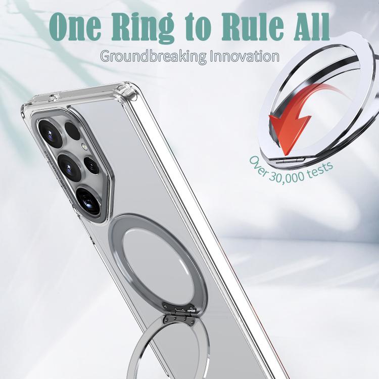 For Samsung Galaxy S25 Ultra 5G kalebol MagSafe Metal Ring Holder Phone Case