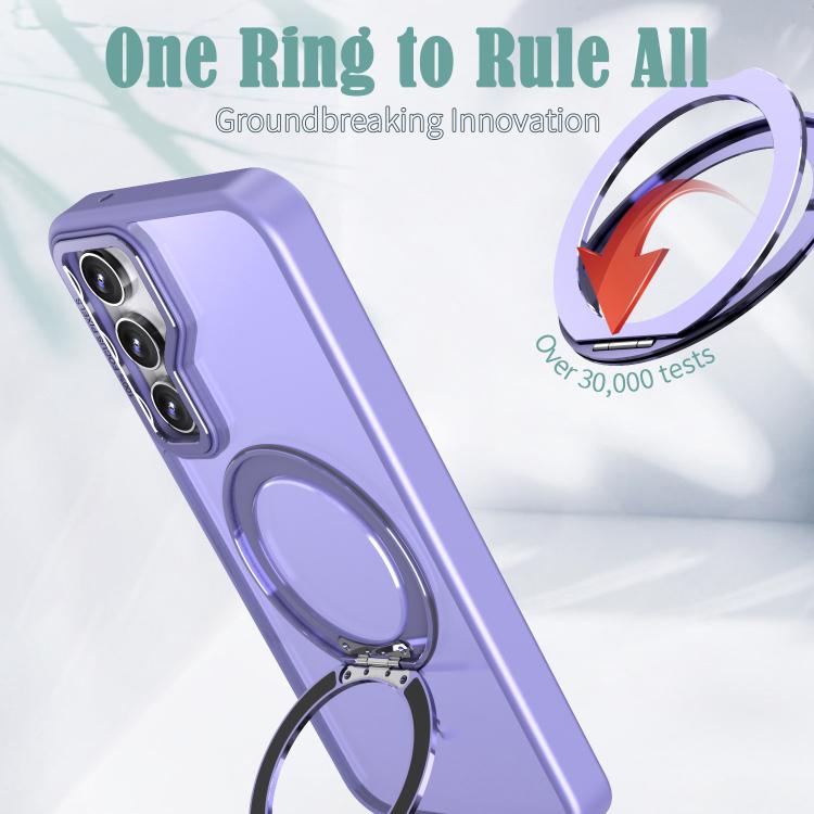 For Samsung Galaxy S23 FE 5G kalebol MagSafe Metal Ring Holder Phone Case