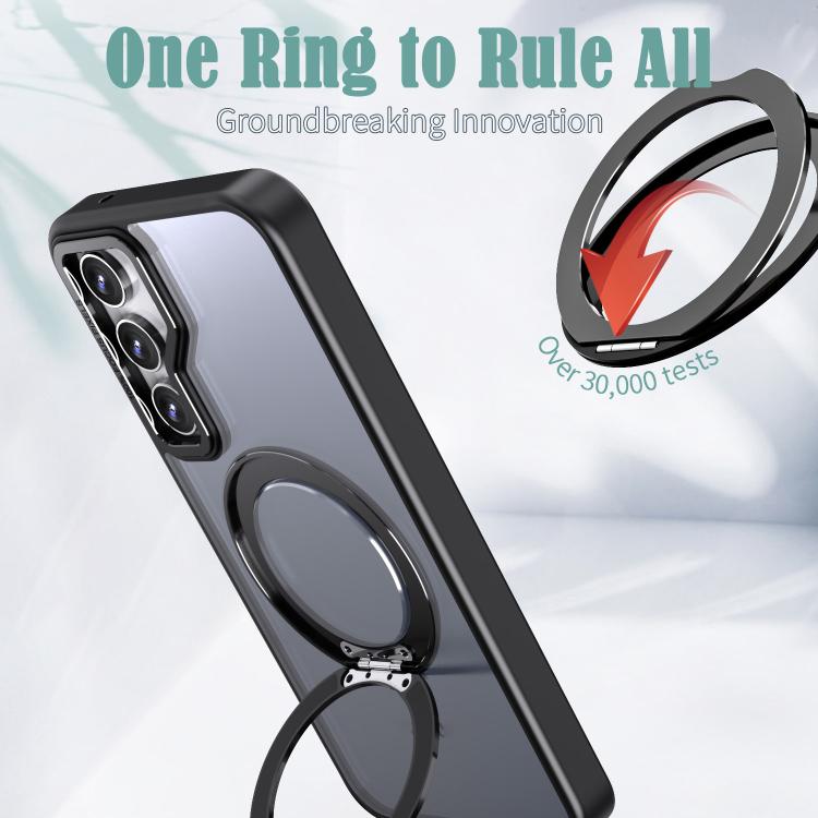 For Samsung Galaxy S23 FE 5G kalebol MagSafe Metal Ring Holder Phone Case