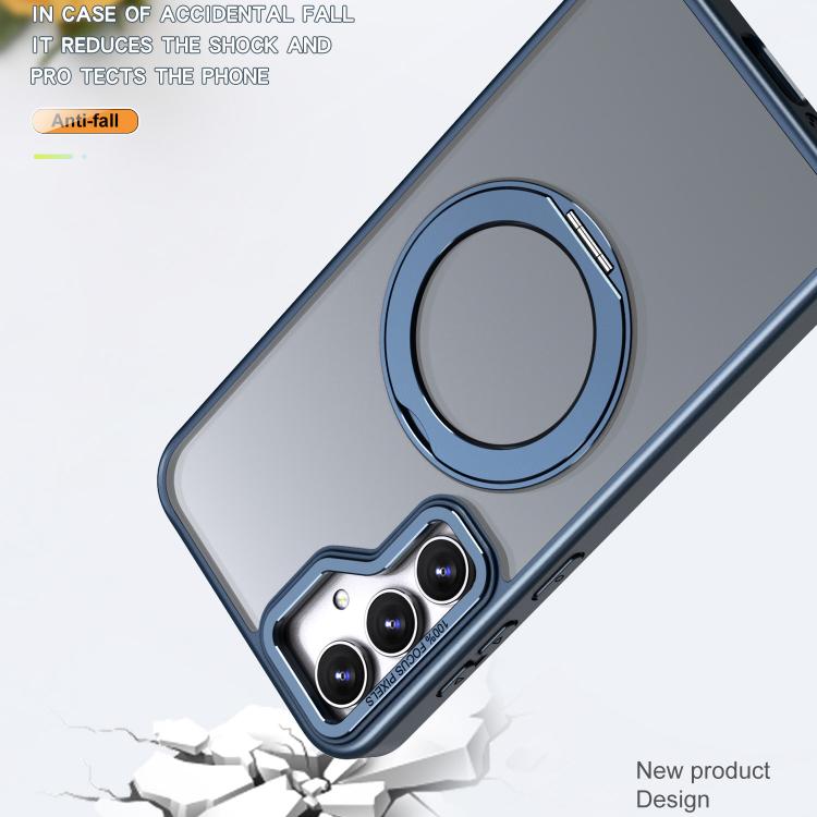 For Samsung Galaxy S23 FE 5G kalebol MagSafe Metal Ring Holder Phone Case
