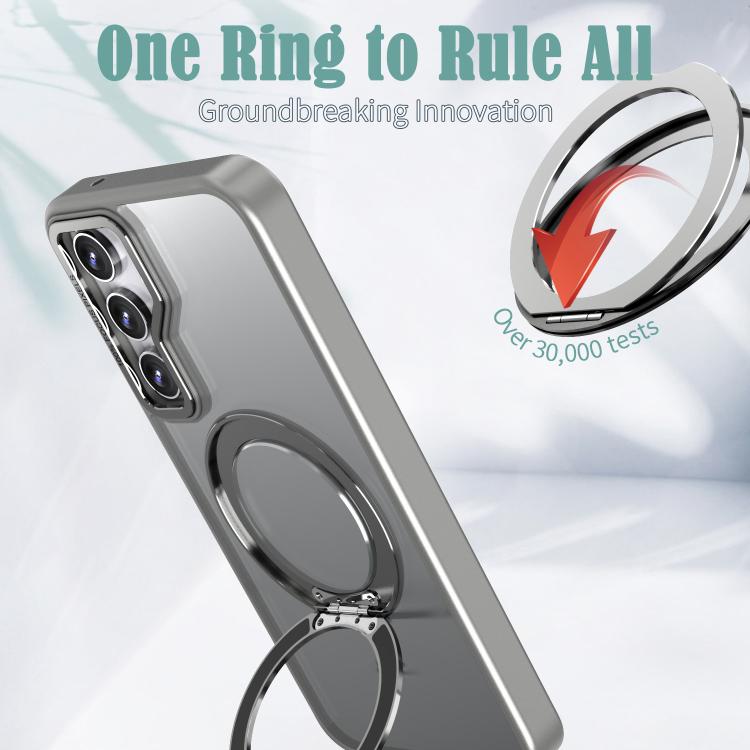 For Samsung Galaxy S23 FE 5G kalebol MagSafe Metal Ring Holder Phone Case