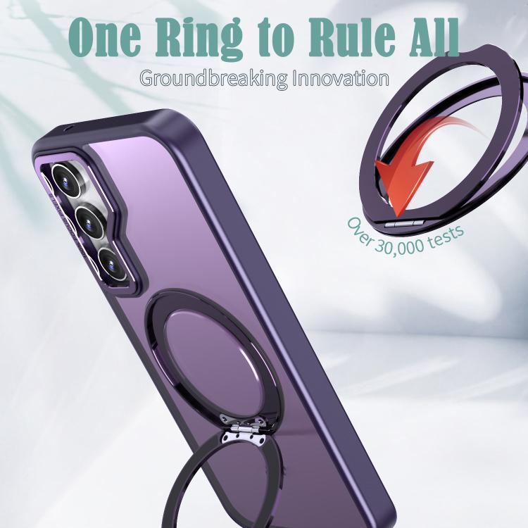 For Samsung Galaxy S23 FE 5G kalebol MagSafe Metal Ring Holder Phone Case