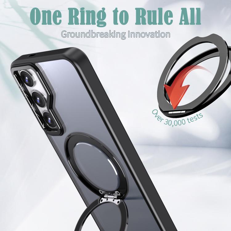 For Samsung Galaxy S24 5G kalebol MagSafe Metal Ring Holder Phone Case