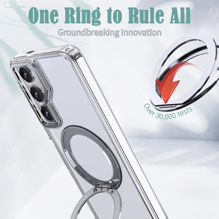 For Samsung Galaxy S24 FE 5G kalebol MagSafe Metal Ring Holder Phone Case