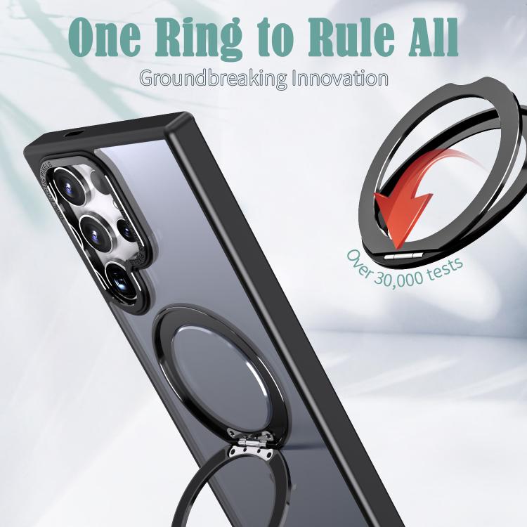 For Samsung Galaxy S24 Ultra 5G kalebol MagSafe Metal Ring Holder Phone Case