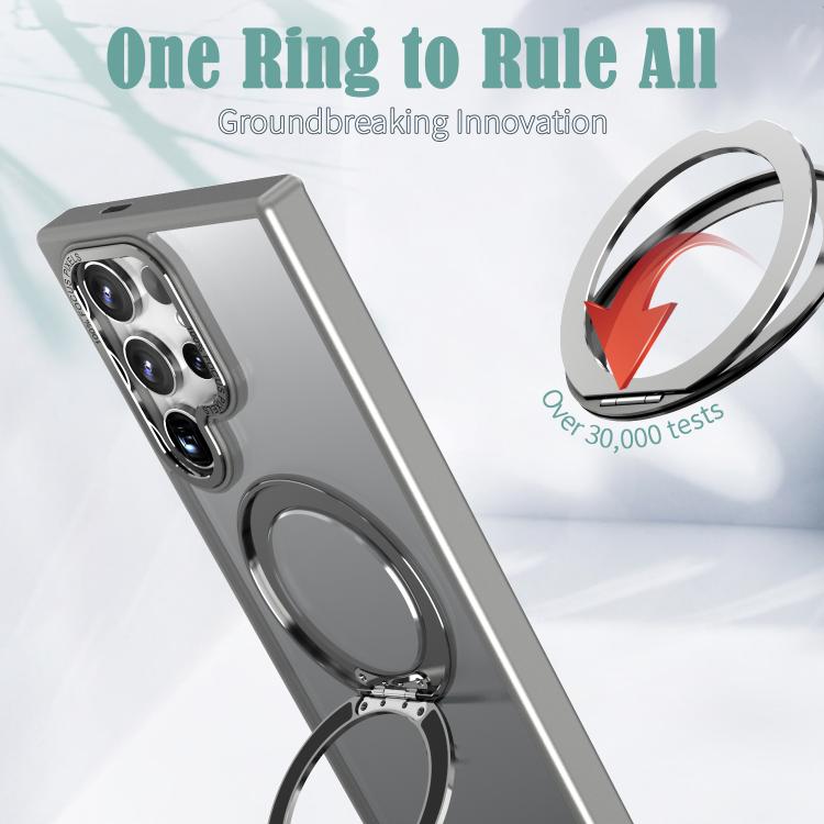 For Samsung Galaxy S24 Ultra 5G kalebol MagSafe Metal Ring Holder Phone Case