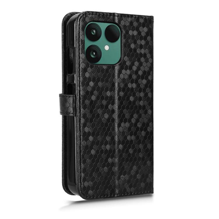 For Fairphone 6 Honeycomb Dot Texture Leather Phone Case