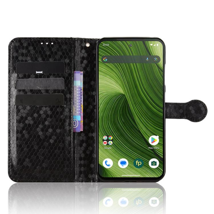 For Fairphone 6 Honeycomb Dot Texture Leather Phone Case