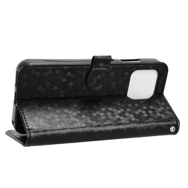 For Fairphone 6 Honeycomb Dot Texture Leather Phone Case