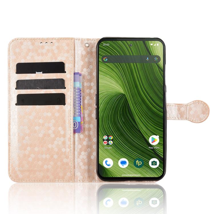 For Fairphone 6 Honeycomb Dot Texture Leather Phone Case