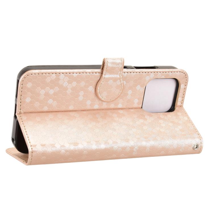 For Fairphone 6 Honeycomb Dot Texture Leather Phone Case