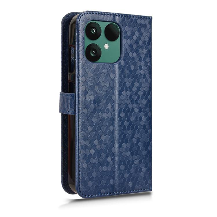 For Fairphone 6 Honeycomb Dot Texture Leather Phone Case