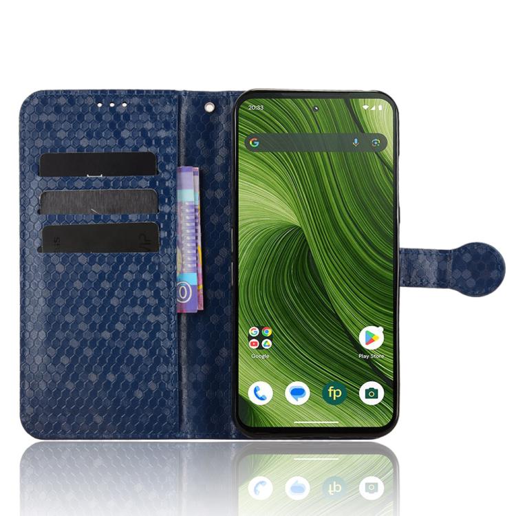 For Fairphone 6 Honeycomb Dot Texture Leather Phone Case