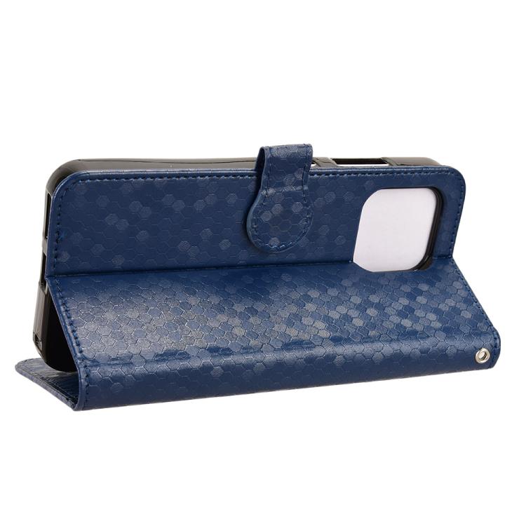 For Fairphone 6 Honeycomb Dot Texture Leather Phone Case