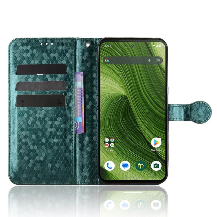 For Fairphone 6 Honeycomb Dot Texture Leather Phone Case