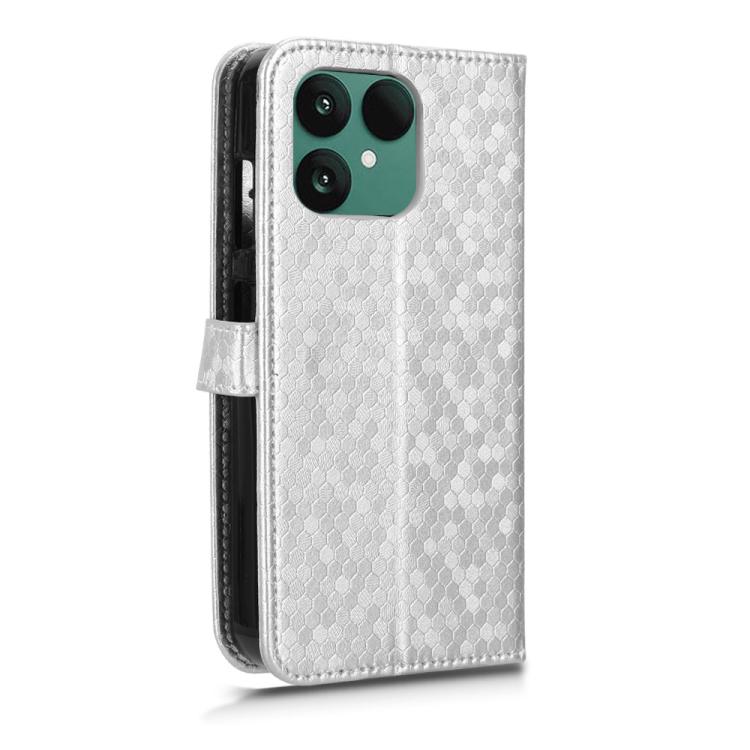 For Fairphone 6 Honeycomb Dot Texture Leather Phone Case