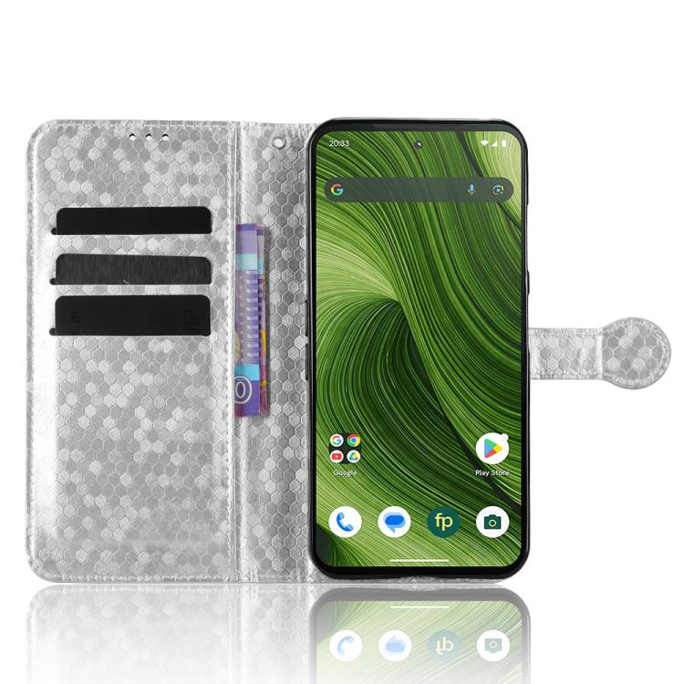For Fairphone 6 Honeycomb Dot Texture Leather Phone Case