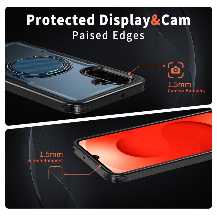 For Samsung Galaxy A26 5G kalebol Metal 360 Degree Rotation Holder MagSafe Phone Case