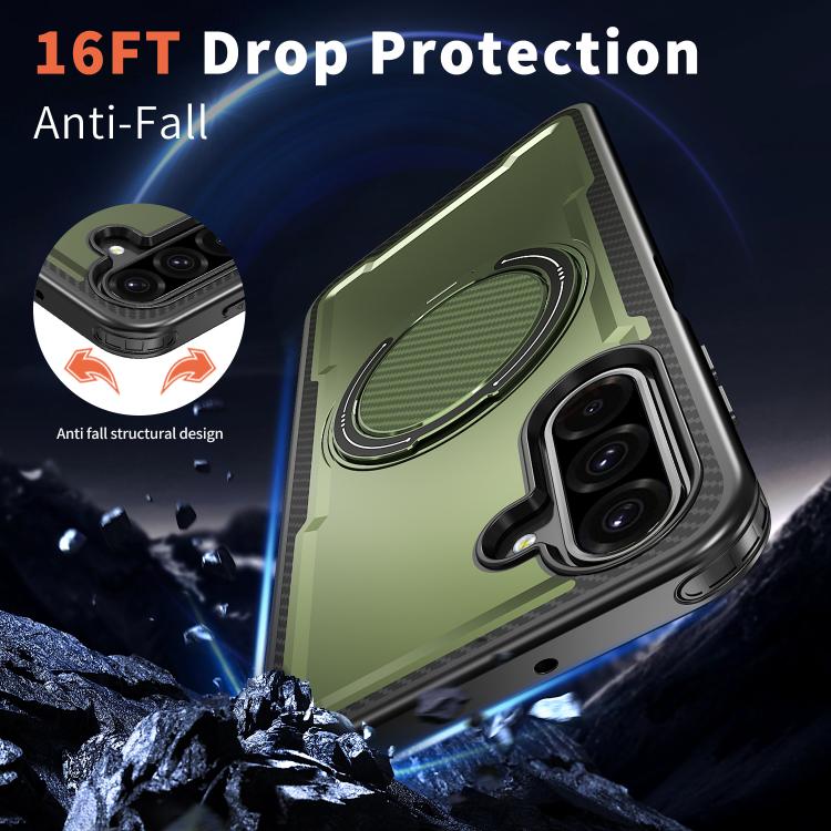 For Samsung Galaxy A26 5G kalebol Metal 360 Degree Rotation Holder MagSafe Phone Case