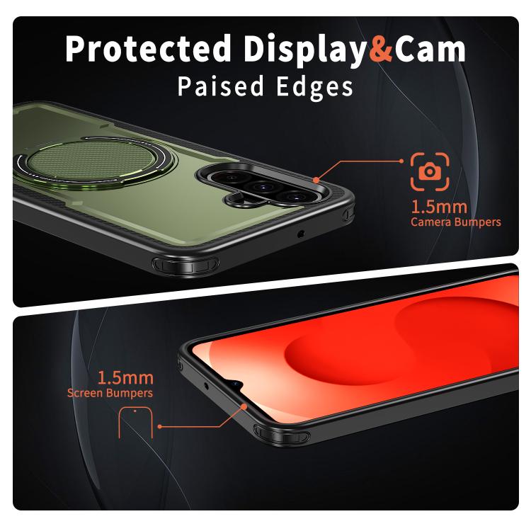 For Samsung Galaxy A26 5G kalebol Metal 360 Degree Rotation Holder MagSafe Phone Case