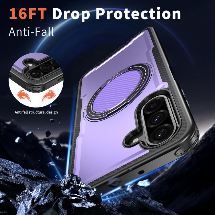 For Samsung Galaxy A26 5G kalebol Metal 360 Degree Rotation Holder MagSafe Phone Case