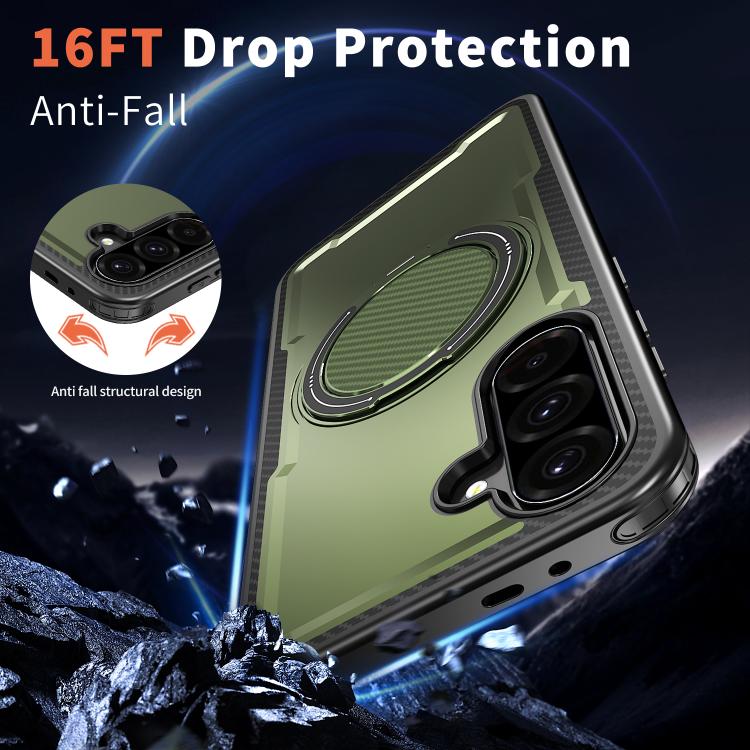 For Samsung Galaxy A17 5G kalebol Metal 360 Degree Rotation Holder MagSafe Phone Case