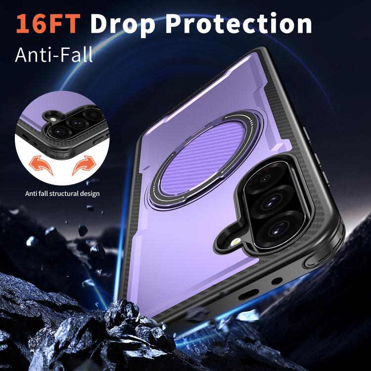 For Samsung Galaxy A17 5G kalebol Metal 360 Degree Rotation Holder MagSafe Phone Case