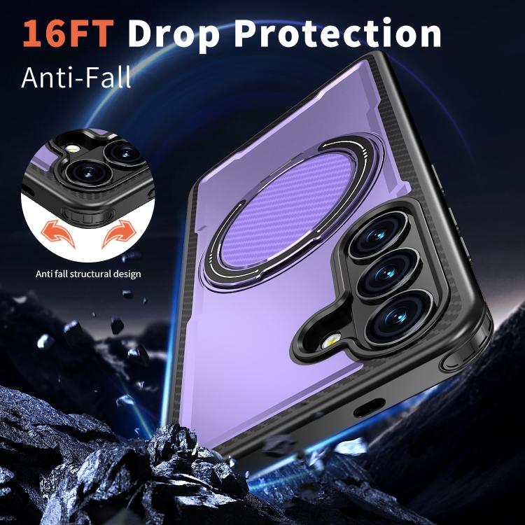 For Samsung Galaxy S26 5G Kalebol Metal 360 Degree Rotation Holder MagSafe Phone Case