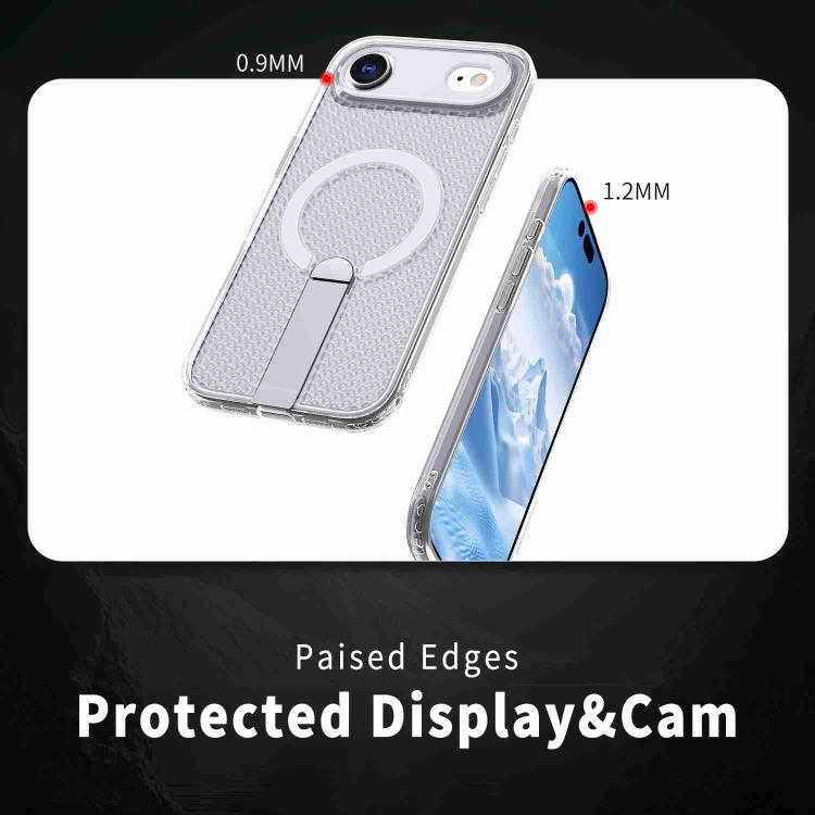 For iPhone Air kalebol Honeycomb Cooling MagSafe Holder Phone Case