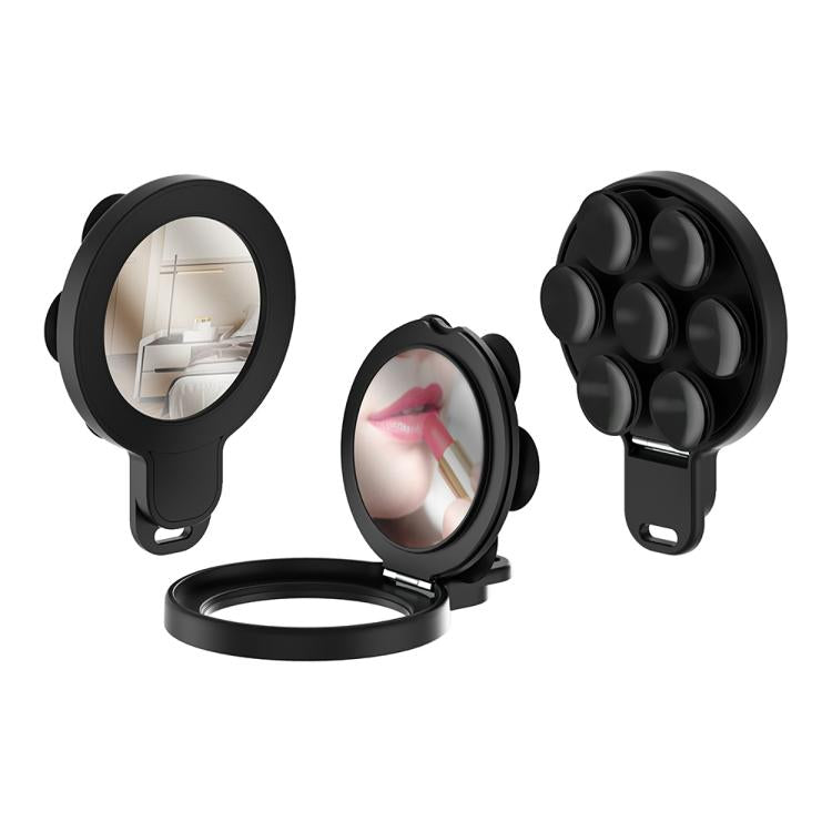 360 Degree Rotation MagSafe Magnetic Silicone Suction Cup Mirror Phone Holder