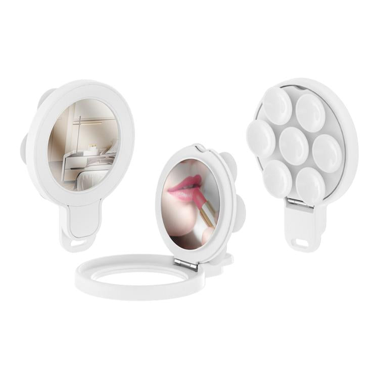 360 Degree Rotation MagSafe Magnetic Silicone Suction Cup Mirror Phone Holder