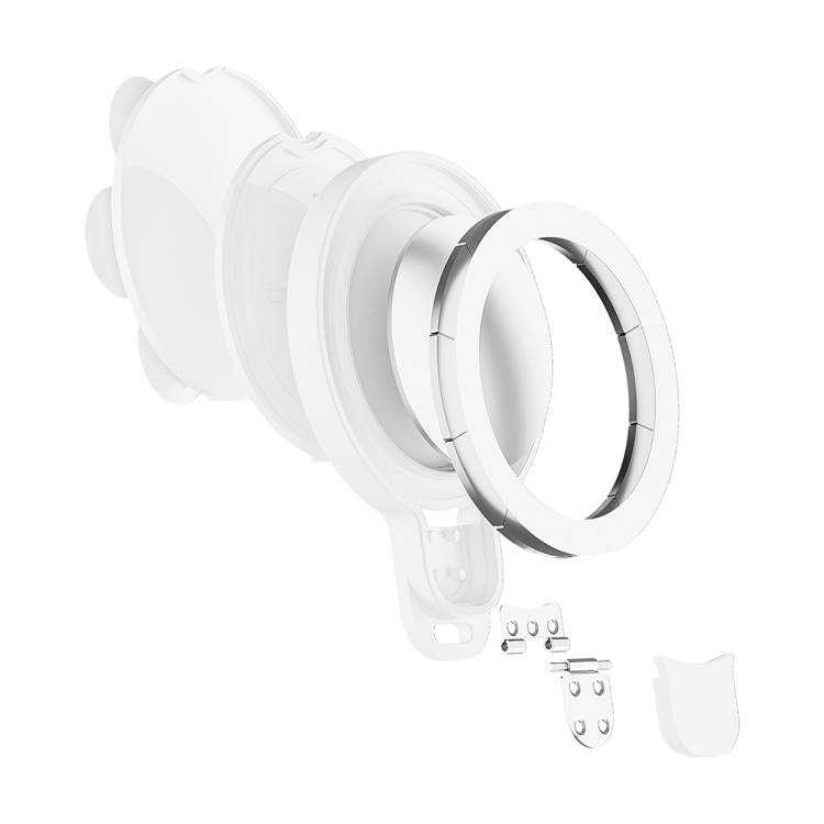 360 Degree Rotation MagSafe Magnetic Silicone Suction Cup Mirror Phone Holder