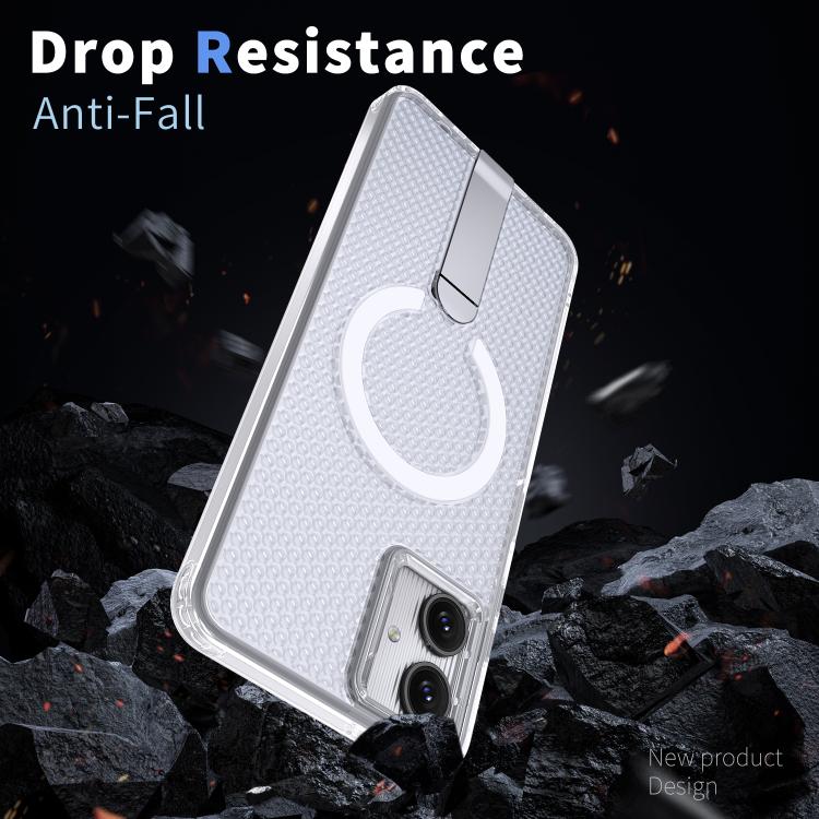 For Samsung Galaxy A06 5G kalebol Honeycomb Cooling MagSafe Holder Phone Case