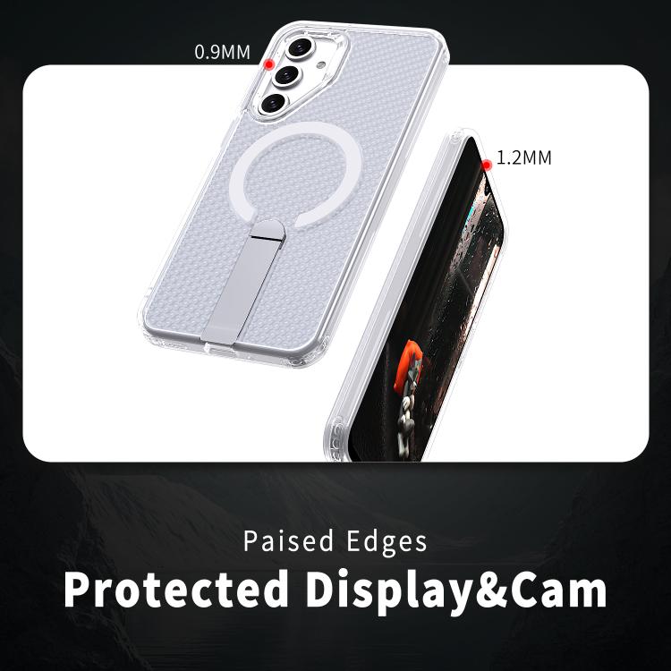 For Samsung Galaxy A05s kalebol Honeycomb Cooling MagSafe Holder Phone Case