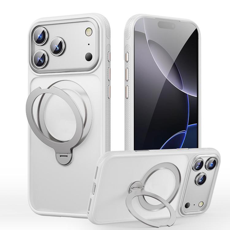 For iPhone 17 Pro Max Gear-Style Stress Relief 360 Rotation Holder MagSafe Phone Case