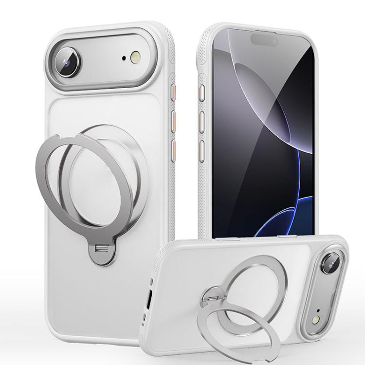 For iPhone Air Gear-Style Stress Relief 360 Rotation Holder MagSafe Phone Case