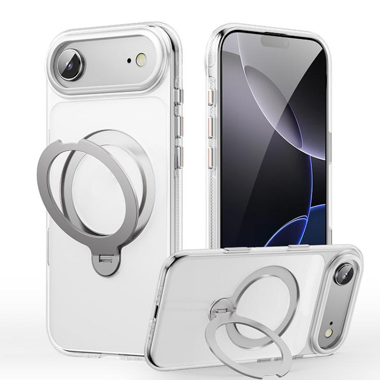 For iPhone Air Gear-Style Stress Relief 360 Rotation Holder MagSafe Phone Case