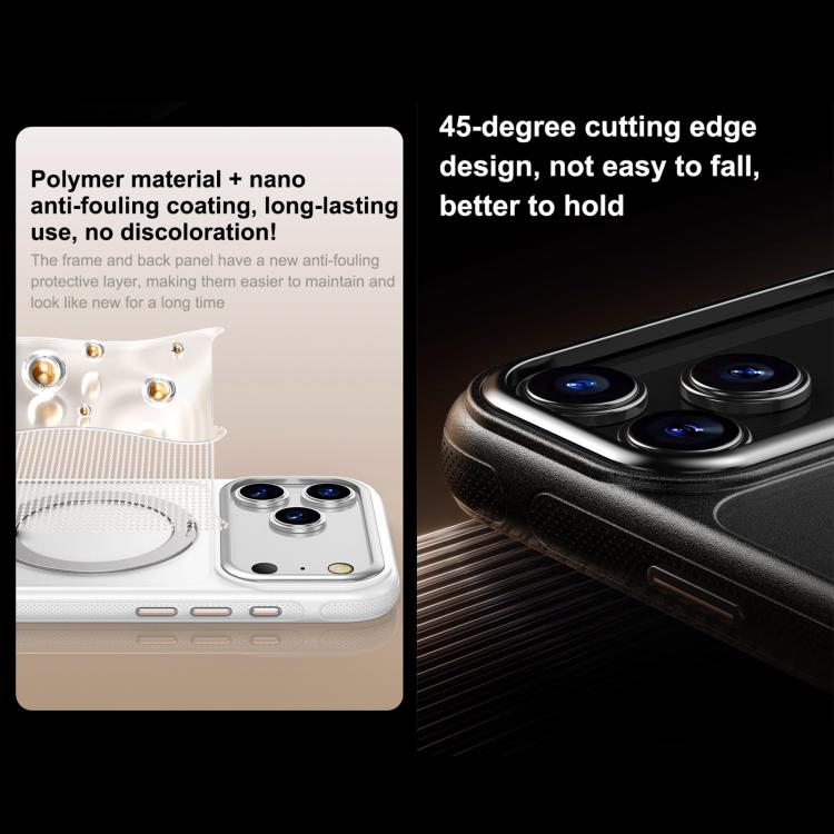 For iPhone 14 Pro Max Gear-Style Stress Relief 360 Rotation Holder MagSafe Phone Case