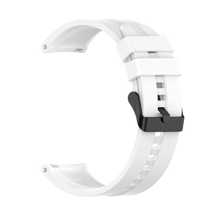 20mm For Amazfit Active 2 / GTS4 Mini xDfind Silicone Black Buckle Watch Band