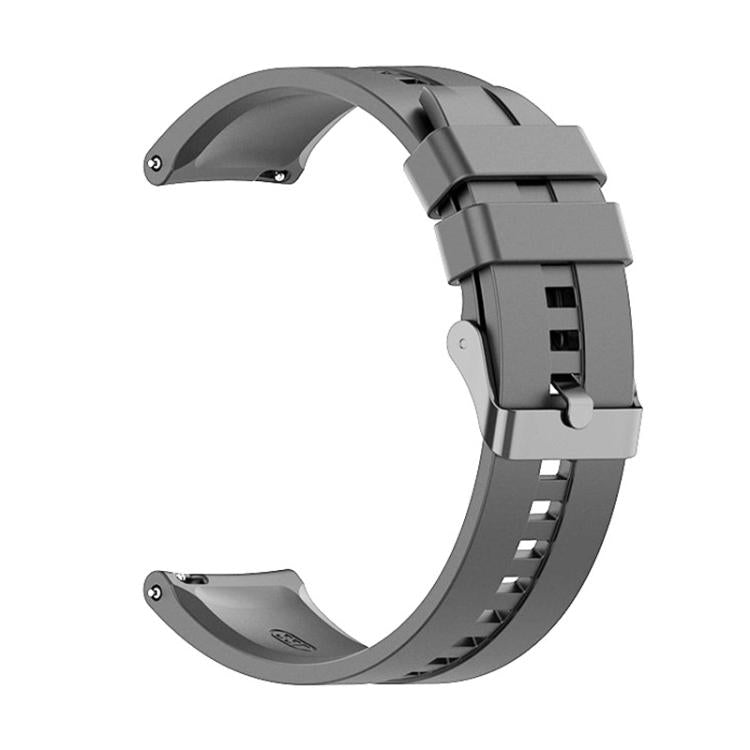 20mm For Amazfit Active 2 / GTS4 Mini xDfind Silicone Black Buckle Watch Band