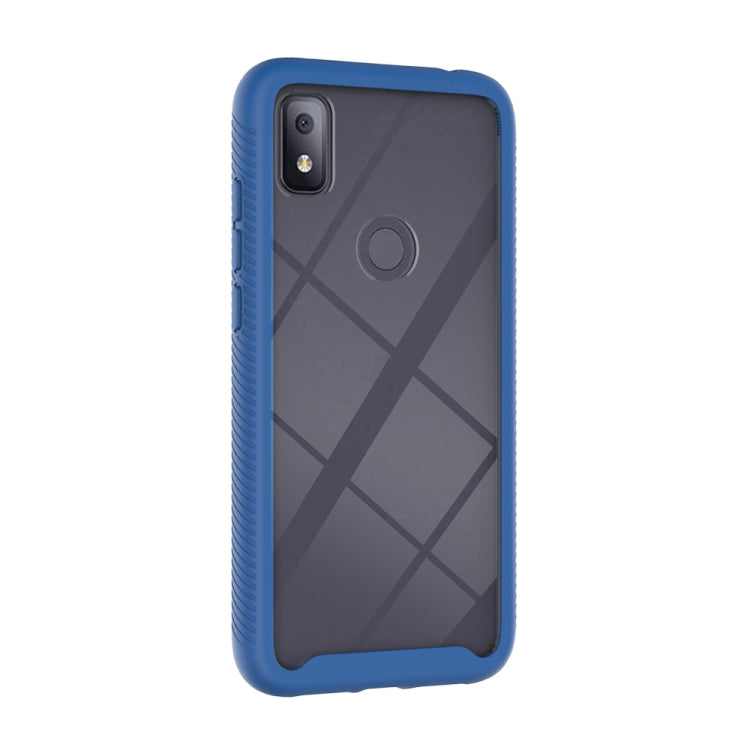 For T-Mobile REVVL 4 Starry Sky Solid Color Series Shockproof PC + TPU Protective Case