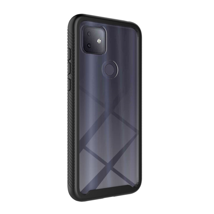 For T-Mobile REVVL 4+ Starry Sky Solid Color Series Shockproof PC + TPU Protective Case