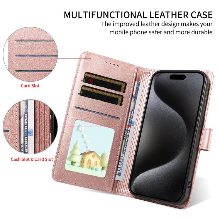 For iPhone 11 Pro Embossed Heart Dog RFID Blocking Wallet Leather Phone Case