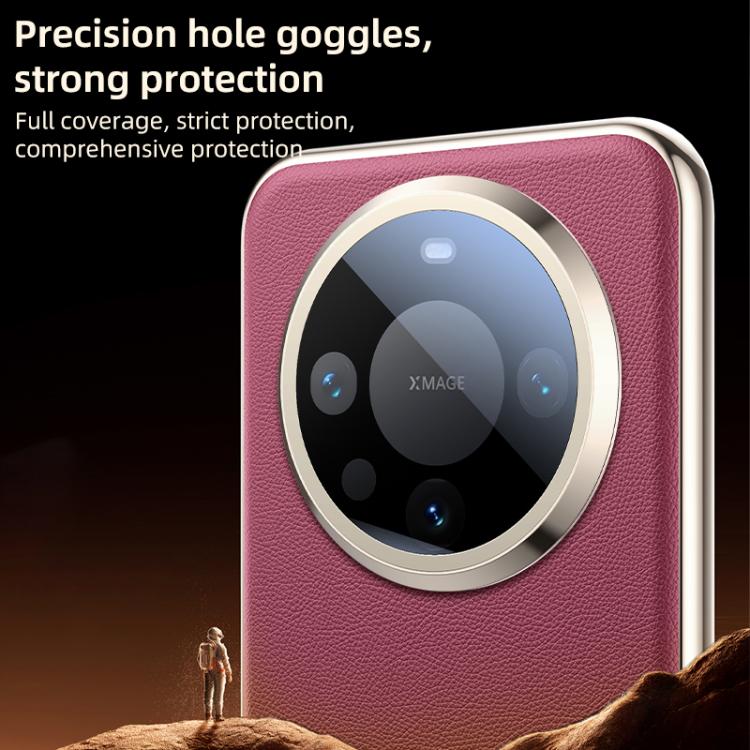 For Huawei Mate 60 Pro Skin Feel Leather Texture Cooling Phone Case
